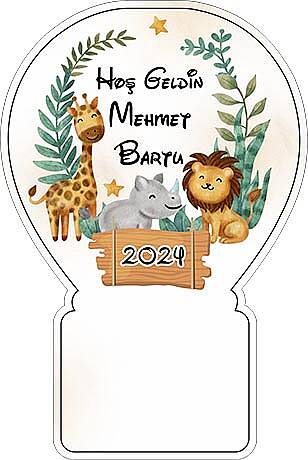 PLASTİK BALON AÇACAK (42) - 20 ADET - 1